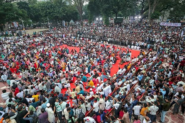 আরেক ফ্যাসিবাদী ব্যবস্থা উত্থানের সম্ভাবনা জিইয়ে রেখে ঘরে ফিরতে পারি নাই: নাহিদ ইসলাম