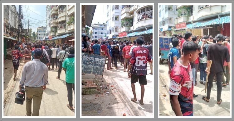 সংঘর্ষে রণক্ষেত্র চবি, প্রোভিসি-প্রক্টরসহ আহত ৭০