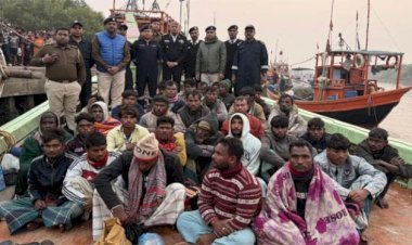 ৩৫ বাংলাদেশিকে ধরে নিয়ে গেল ভারতীয় কোস্ট গার্ড