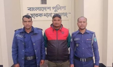 সুনামগঞ্জে আওয়ামী লীগের সভাপতি গ্রেফতার