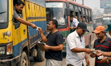 পরিবহন খাতে দিনে ১০০ কোটি টাকার চাঁদা, গাবতলীতে ৬০ লাখ